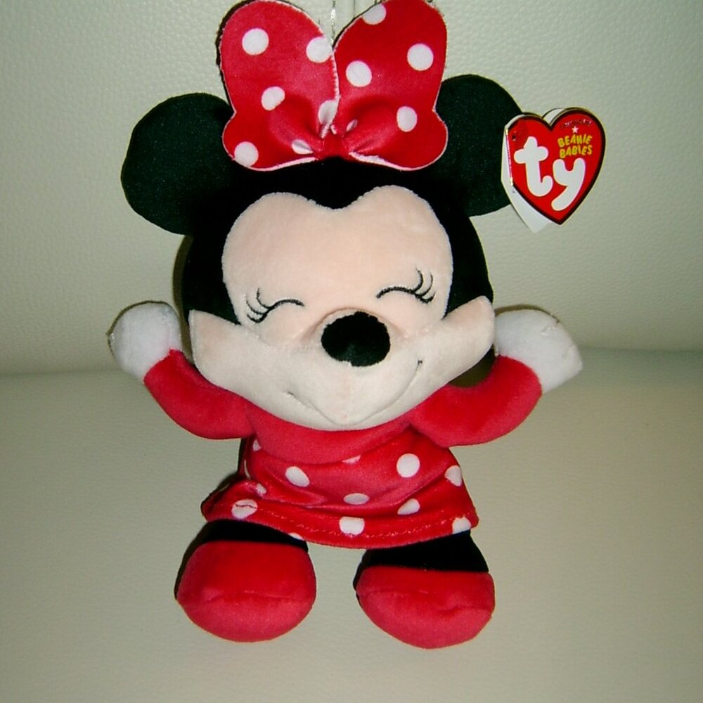 TY Minnie Plush, NEW WITH TAG